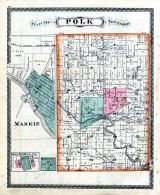 Polk Township, Markle, Kelso, Monument City, Huntington County 1879